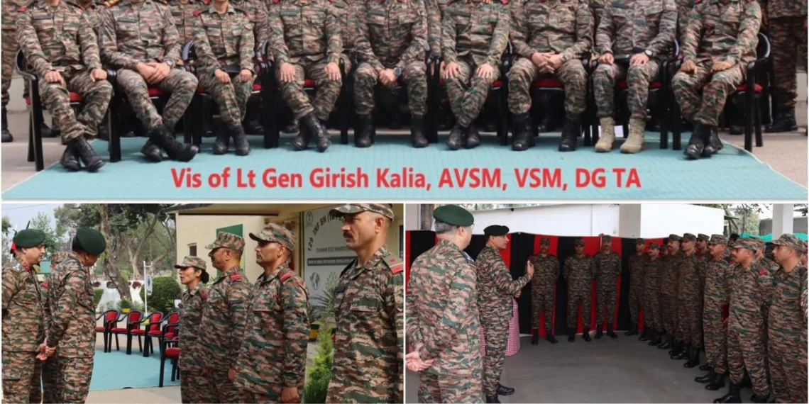 Director General Territorial Army visits “Chinar Eco Warriors”; Applauds Exemplary Contribution to the Greening of Jammu & Kashmir