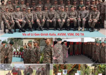 Director General Territorial Army visits “Chinar Eco Warriors”; Applauds Exemplary Contribution to the Greening of Jammu & Kashmir