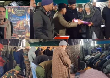 Army Organises Grand Iftar with Locals in Karnah Border Area