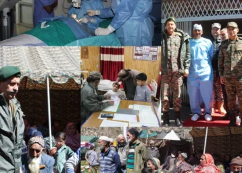 Indian Army Conducts Mega Eye, Medical and Dental Camp at Tangdhar Under Op Sadbhavana