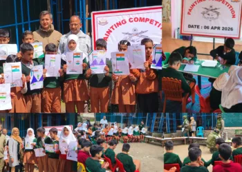 Indian Army’s 62 RR Organizes Painting Competition in Beerwah School