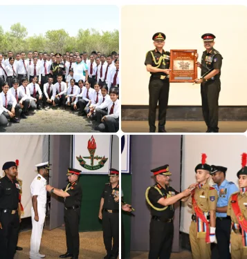 Homecoming of the Chief of Army Staff to Sainik School Rewa