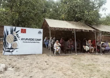 INDIAN ARMY ORGANISES AYURVEDA MEDICAL CAMP – BRINGING ANCIENT HEALING TO THE COMMUNITY