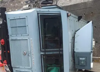 Three CRPF Personnel Injured as Vehicle Overturns Near Z-Morh Tunnel During SANJY Convoy Movement