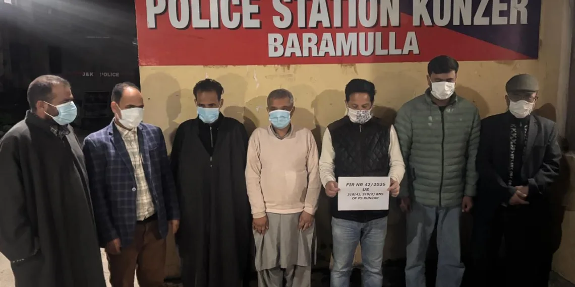 Seven Arrested as Baramulla Police Uncover Land Scam in Kunzer