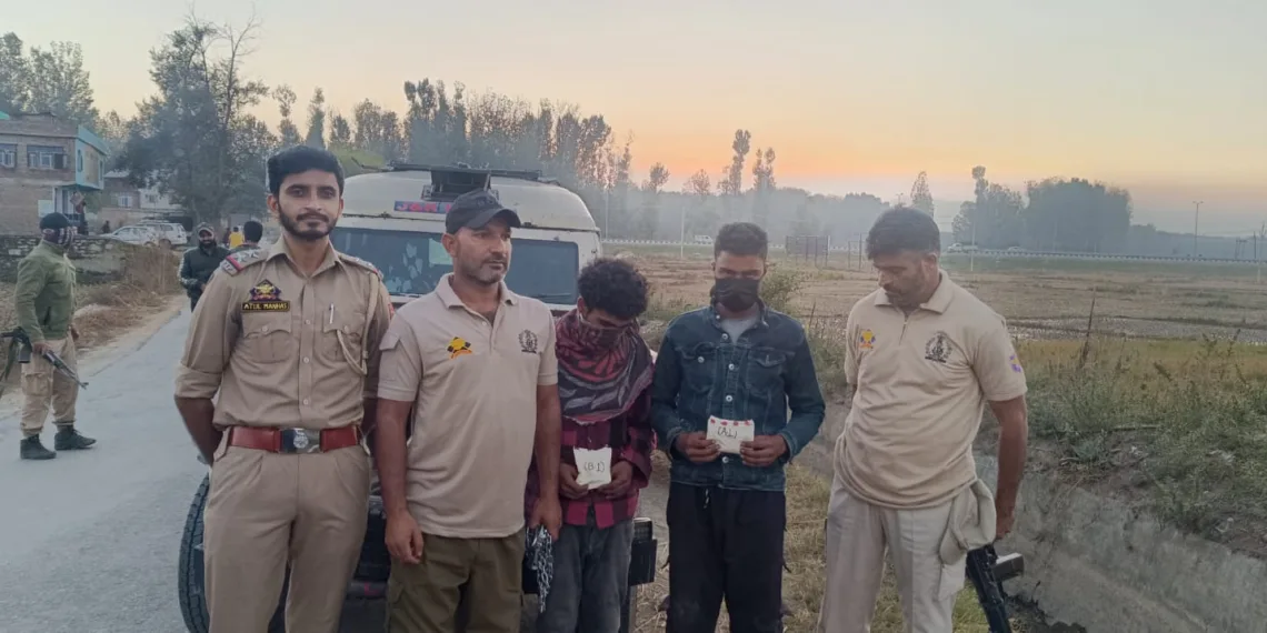 Two Drug Peddlers Arrested in Awantipora; Charas Recovered