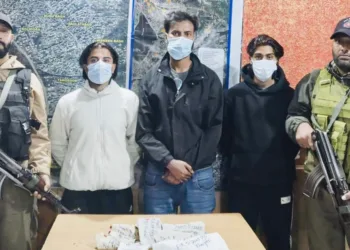 Srinagar Police Foil Terror Plot; Three Accused Arrested with Arms and Ammunition