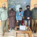 Three Drug Peddlers Arrested by Police Pampore; Narcotics Recovered