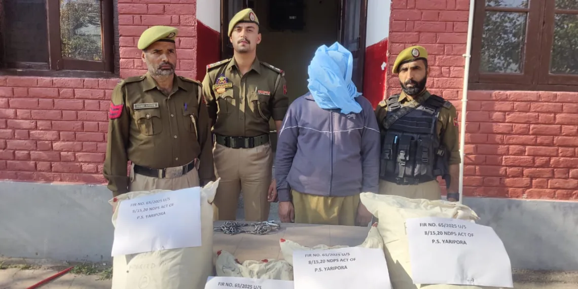 Kulgam Police Recover Large Quantity of Narcotic Substances in Tubji Frisal