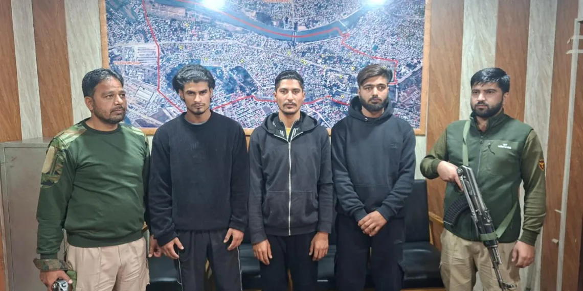 Qamarwari Axe Attack: Srinagar Police Arrest All Three Accused in Overnight Raids