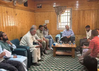 ARTO Anantnag Holds Meeting with Pahalgam Transporters Ahead of SANJY 2025