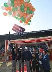 Former DGP Ashok Bhan Inaugurates 2nd All India Police Kabaddi Cluster at MA Stadium Jammu