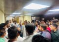 Assembly Employees Protest Over Deputation Order