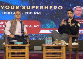 Astronaut Shubhanshu Shukla Inspires Thousands at Chinar Book Festival, Says ‘Sky Was Never the Limit’