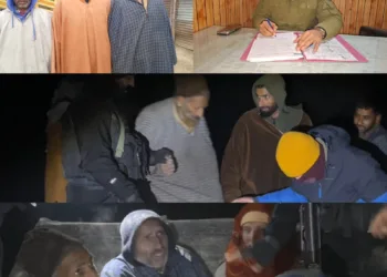 Bandipora Police Rescued Fishermen Stranded in Wullar Lake During Night Operation