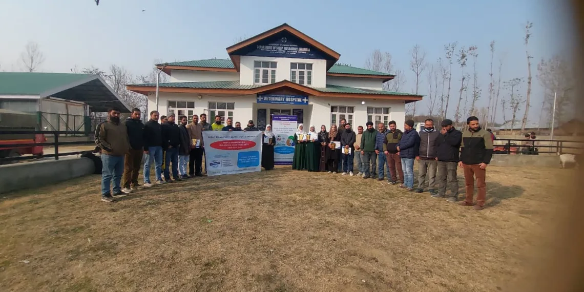 Baramulla Sheep Husbandry Dept Holds Key AMR Awareness Programme, Stresses Responsible Antibiotic Use