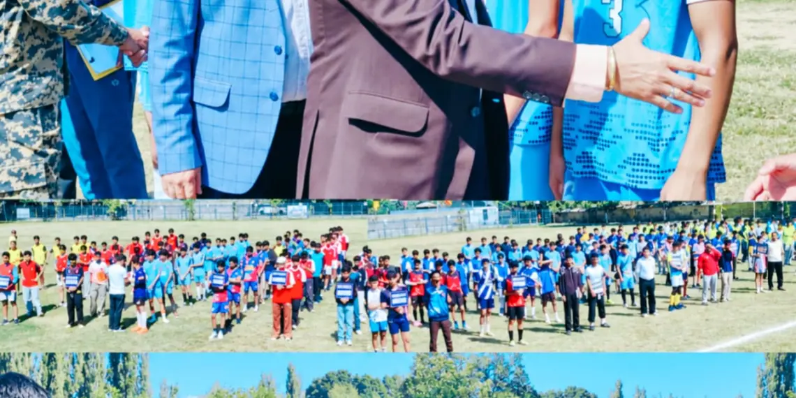 BAR​​AMULLA KICKS OFF UT-LEVEL U-17 FOOTBALL SHOWDOWN; 19 DISTRICTS VIE FOR HONOURS
