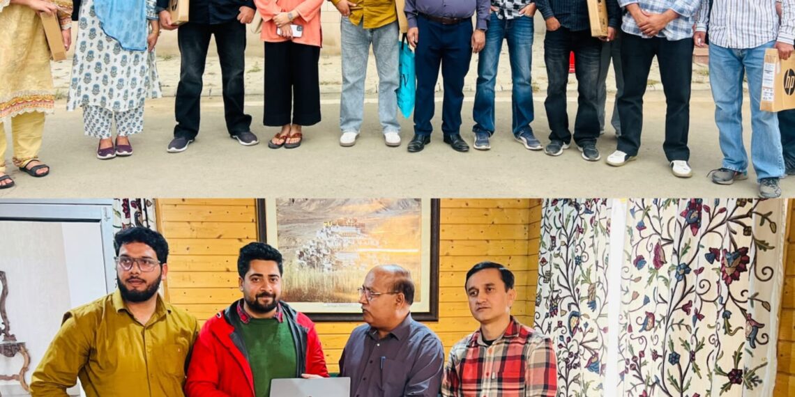 SKUAST-Jammu Distributed High-Performance Laptops to Strengthen MSP Data Collection under Cost of Cultivation Scheme
