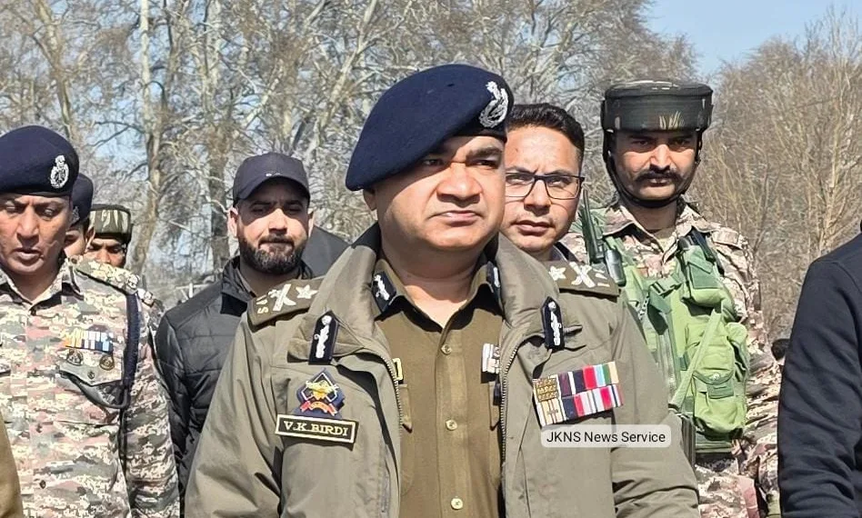 IGP Kashmir V.K. Birdi Extends Holi Greetings to People