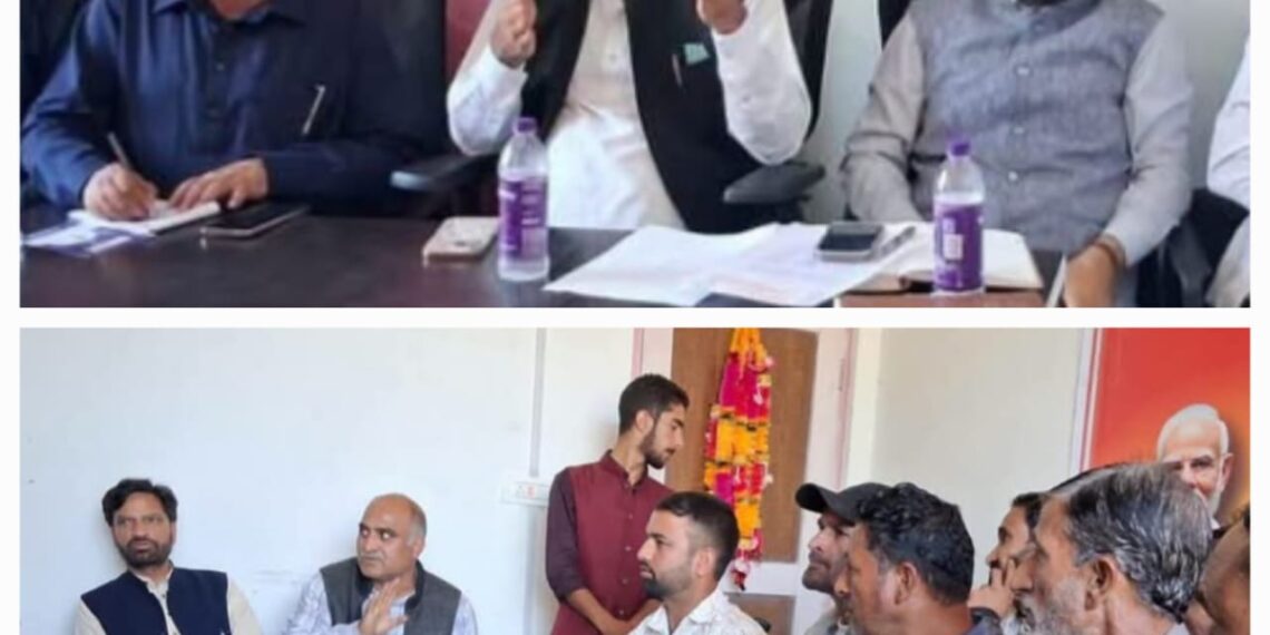 Mohammad Anwar Khan Chairs BJP Kulgam Review Meeting, Stresses Stronger Grassroots Organisation