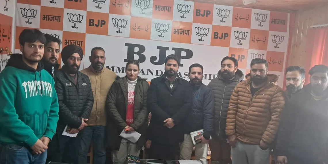 BJP J&K Media Department Holds Review Meeting on Strategy to Combat Misinformation