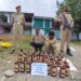 J&K POLICE IN SHOPIAN ARREST TWO BOOTLEGGERS; 43 BOTTLES OF ILLICIT LIQUOR RECOVERED