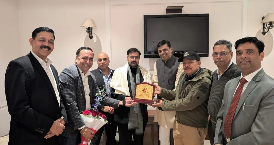 World Brahmin Federation Delegation Calls on Satish Sharma in New Delhi