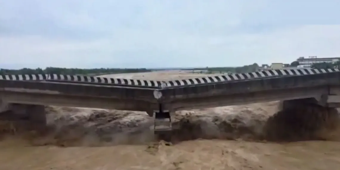 Record Rainfall Triggers Flood Threat in Jammu; Ujh River Breaches Danger Mark