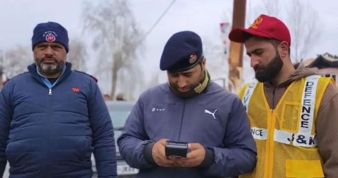 Sub-Divisional Administration Beerwah Conducts Drive Against Wrong Parking