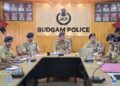 “Strengthen Security Grid, Maintain Heightened Vigilance”: IGP Kashmir to Officers in Budgam