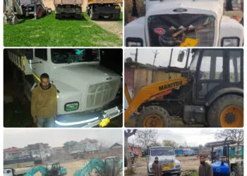 Massive Crackdown on Illegal Mining in Budgam; Dozens Booked, Vehicles Seized