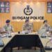 “Strengthen Security Grid, Maintain Heightened Vigilance”: IGP Kashmir to Officers in Budgam