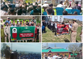 Budgam Police Take Anti-Drug Campaign to Grassroots; PCPG Meetings Held Across Villages