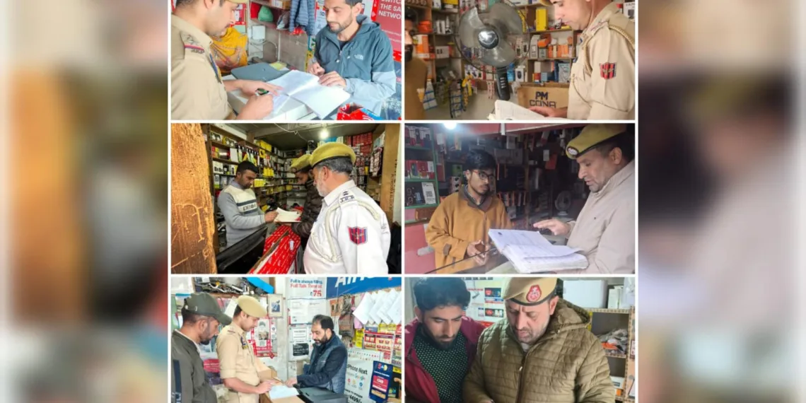 Budgam Police Tightens Scrutiny on SIM Vendors to Curb Illicit Use