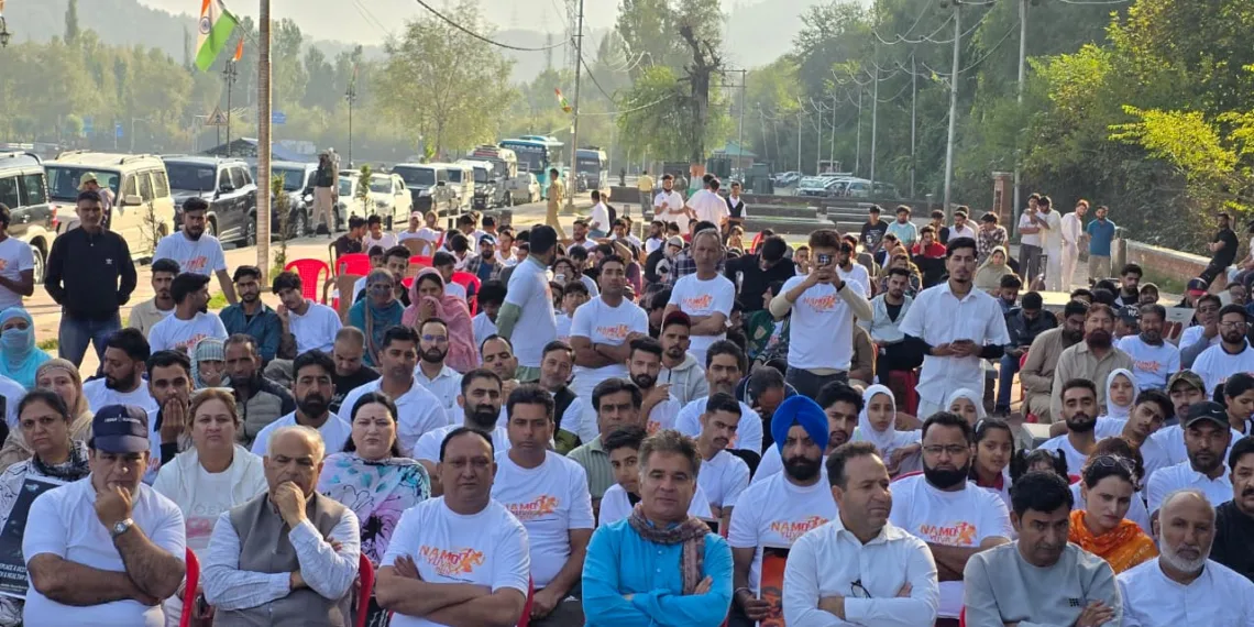 BJYM’s Nasha Mukt Jammu, Viksit Bharat Campaign Gets Massive Youth Response