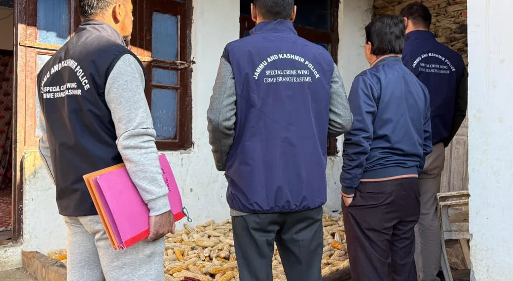 Crime Branch Kashmir Conducts Raids in Doda Over Fraudulent Overseas Job Scam