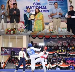“DYSS Setting Benchmark in Sports Excellence”: ADC Jammu Inaugurates U-19 Girls Taekwondo Championship