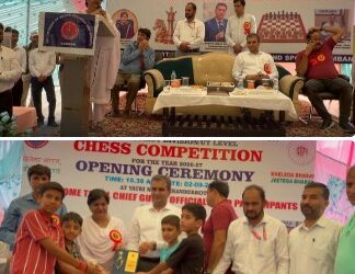 DG YSS, DC Ramban Felicitate Winners of Division-Level Chess Championship, Calls Upon Coaches to Identify and Nurture Emerging Chess Talent