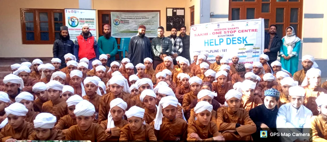 Child Protection Department Kishtwar Appeals Religious Leaders to Verify Age Before Solemnising Marriages