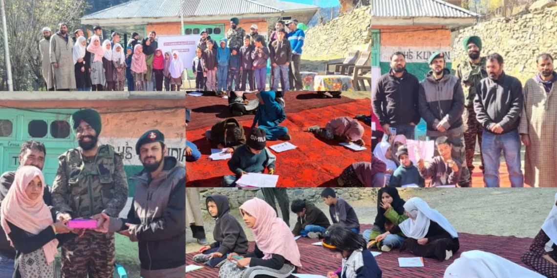 Children’s Day Celebration at Govt Boys High School, Kundian Organized by “Indian Army – 06 Rashtriya Rifles, Kundian Coy”