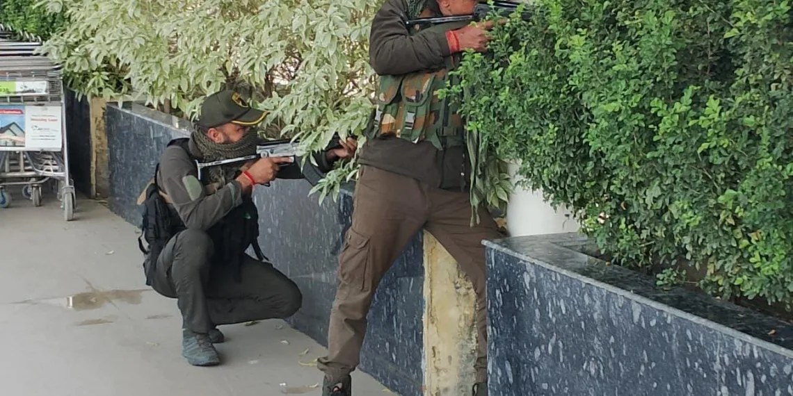 Jammu Airport Holds Large-Scale Mock Drill to Test Multi-Agency Response Readiness