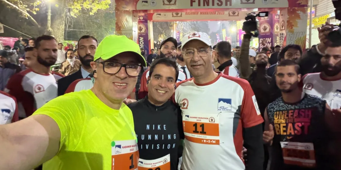 Kashmir Marathon 2.0 | CM Omar Abdullah Completes Half Marathon, Congratulates Runners