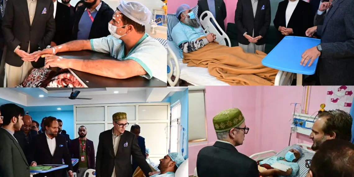 ‘You Are Not Alone, Govt Is With You’: CM Omar Meets Families of Nowgam Blast Victims, Checks Injured at Hospital