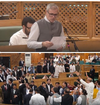 CM Omar’s Resolution Brings Storm to J&K Assembly