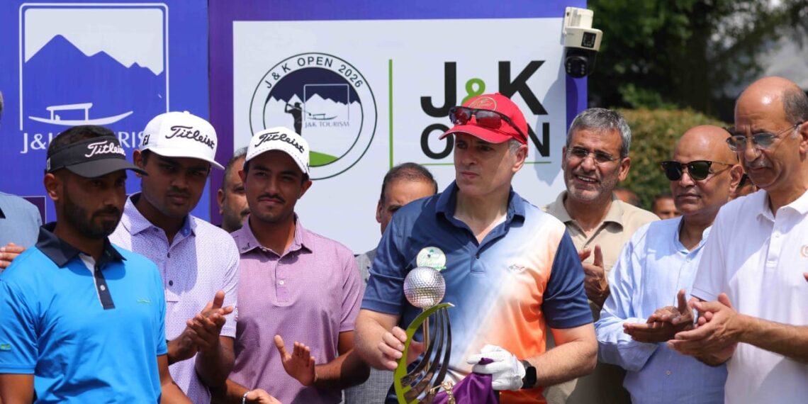 CM Omar Inaugurates J&K Open 2026, Pitches Kashmir as India’s Premier Golf Tourism Destination