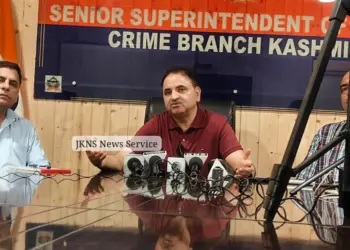 “Stay Cautious Online, WhatsApp, Facebook Hacks, Sextortion and Global Scams Are Rising”: SSP CICE Yaseen Kichloo