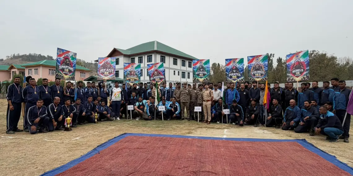 18th CRPF Battalion Clinches Inter-Battalion Tug of War Championship in Anantnag