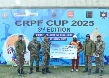 CRPF Cricket Cup 2025 Kicks Off with Grand Ceremony at SK Stadium Srinagar