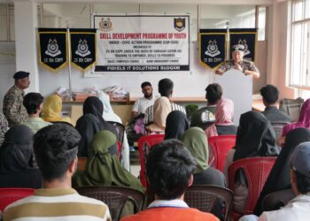 25 BN CRPF Launches Skill Development Training for Local Youth