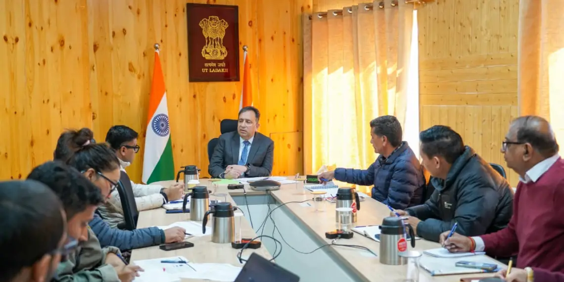 Chief Secretary reviews Power Sector in Ladakh, Stresses Reliable Supply and Timely Completion of Projects